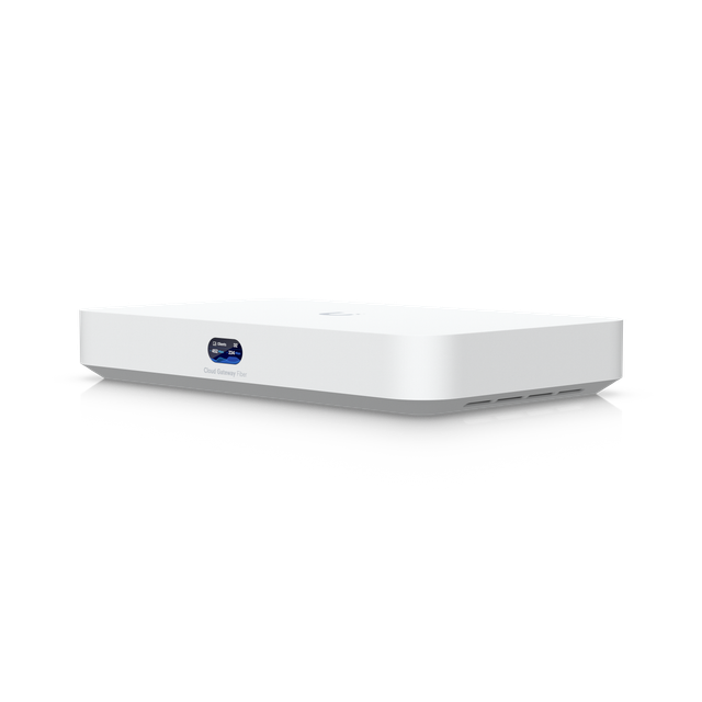 Ubiquiti UniFi Cloud Gateway Fiber desktop 10G gateway