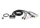 ATEN CS692 2-Port USB HDMI Cable KVM Switch with Remote Port Selector