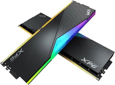 ADATA XPG Lancer RGB AX5U6400C3216G-DCLARBK (32GB (2 x 16GB Kit)/DDR5 6400MHz/CL32/RGB Black/Intel XMP 3.0, AMD EXPO)