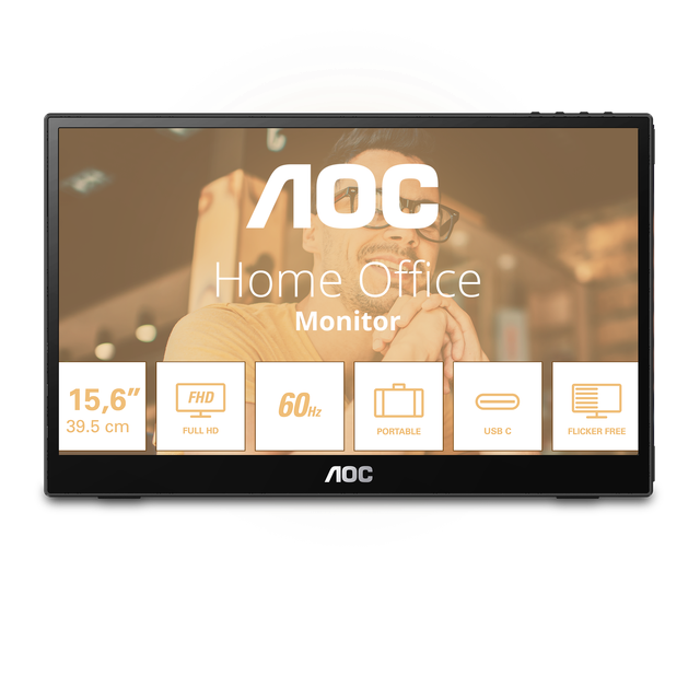 AOC 16T3 15.6-inch portable touchscreen monitor