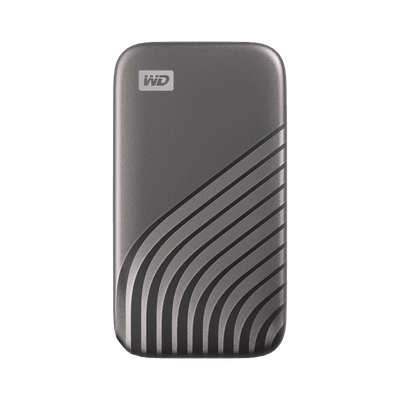 WD My Passport SSD (Portable SSD/USB-C 3.2 Gen 2/1,050 MB/s/Hardware Encryption/Classic Consumer Line)