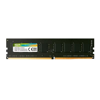 Silicon Power Value Gaming SP008GBLFU266B02 (8GB (1x8GB)/DDR4 2666MHz/CL19/No RGB Black/Non-ECC)