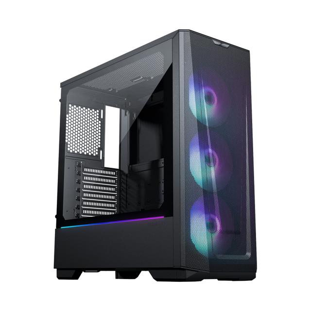 Phanteks Eclipse G360A mid-tower ATX PC case in black with high-airflow mesh front panel