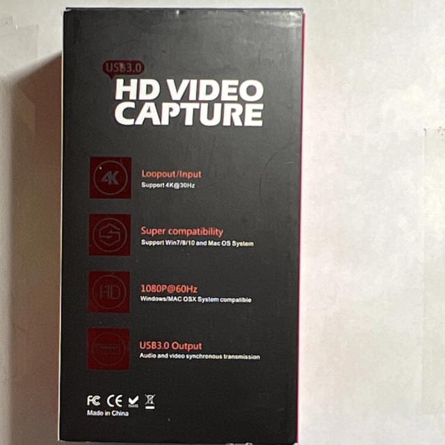 MiraBox HSV321 USB 3.0 4K HDMI Video Capture Card with Pass-through