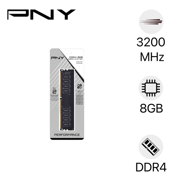 PNY XLR8 MD8GSD4320016 8GB DDR4-3200 memory module
