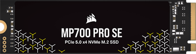 Corsair MP700 PRO SE (PCIe 5.0 NVMe/14,000 MB/s Read/12,000 MB/s Write/Maximum Speed Flagship)