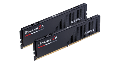 G.Skill Ripjaws S5 F5-5200J3838F8GX2-RS5K (16GB (2x8GB)/DDR5 5200MHz/CL38 38-38-38-83/1.25V/No RGB Matte Black/Intel XMP 3.0)