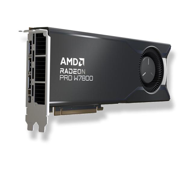 AMD Radeon PRO W7800 workstation graphics card