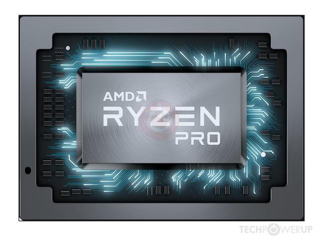 AMD Ryzen 7 PRO 2700U mobile processor chip