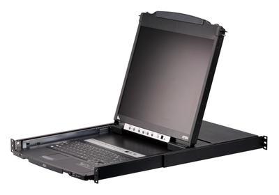 ATEN 8-Port Dual Rail 19in LCD USB/PS2 KVM — CL5808N ($1,537.16)