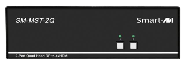 SmartAVI SM-MST-2Q 2-Port Quad-Head Multi-Screen Transport KVM Switch