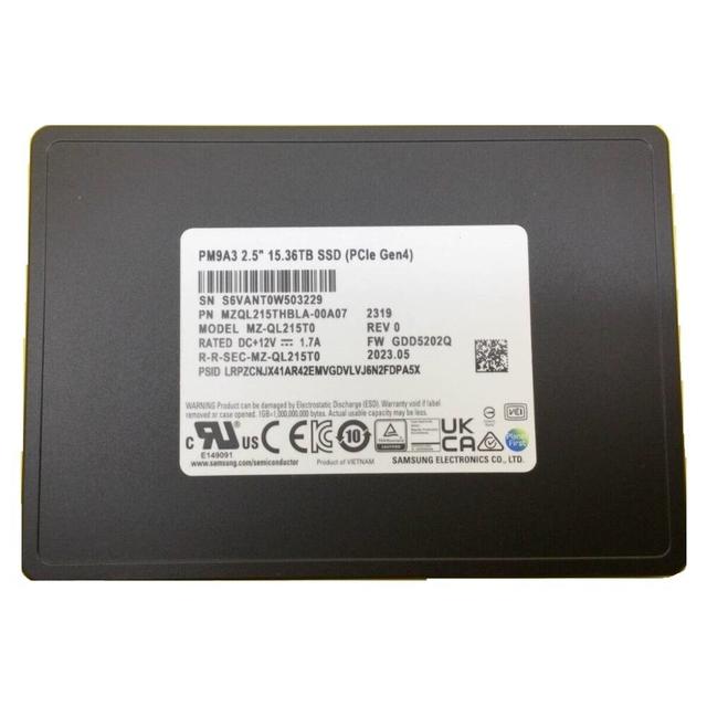 Samsung PM9A3 2TB Enterprise NVMe SSD
