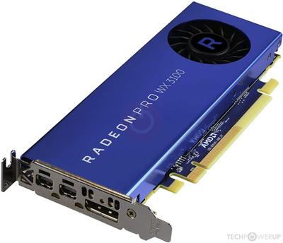 Radeon PRO WX 3100 (Mobile)