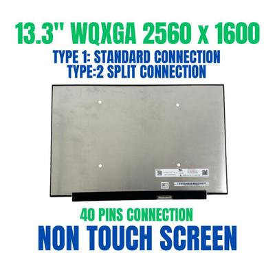 BOE NE133QDM-N65 (13.3-inch WQXGA IPS Laptop Replacement Screen/2560x1600/60Hz/40-pin/Non-Touch/Glossy)