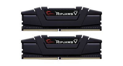 G.Skill Ripjaws V F4-3200C16D-32GVK (32GB 2x16GB Kit/DDR4 3200MHz/CL16 16-18-18-38/1.35V/No RGB Matte Black/Intel XMP 2.0)