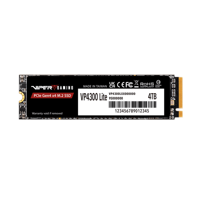 Patriot Viper VP4300 Lite PCIe Gen4 NVMe M.2 2280 SSD