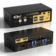CKL CKL-622DP-M (2x2 Matrix Dual Monitor DisplayPort KVM Switch / DisplayPort 1.2 / 4K@60Hz / ~$199.00)